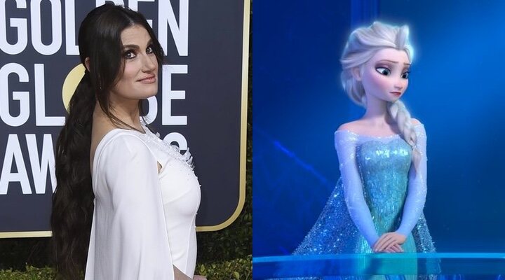  Idina Menzel y 'Frozen'