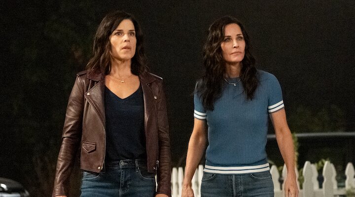 Neve Campbell y Courteney Cox