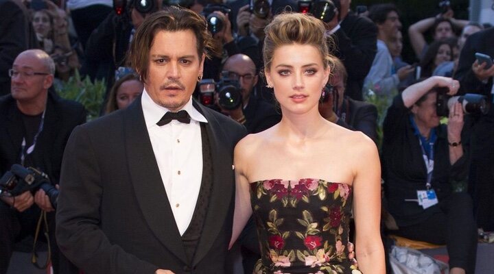  Johnny Depp y Amber Heard