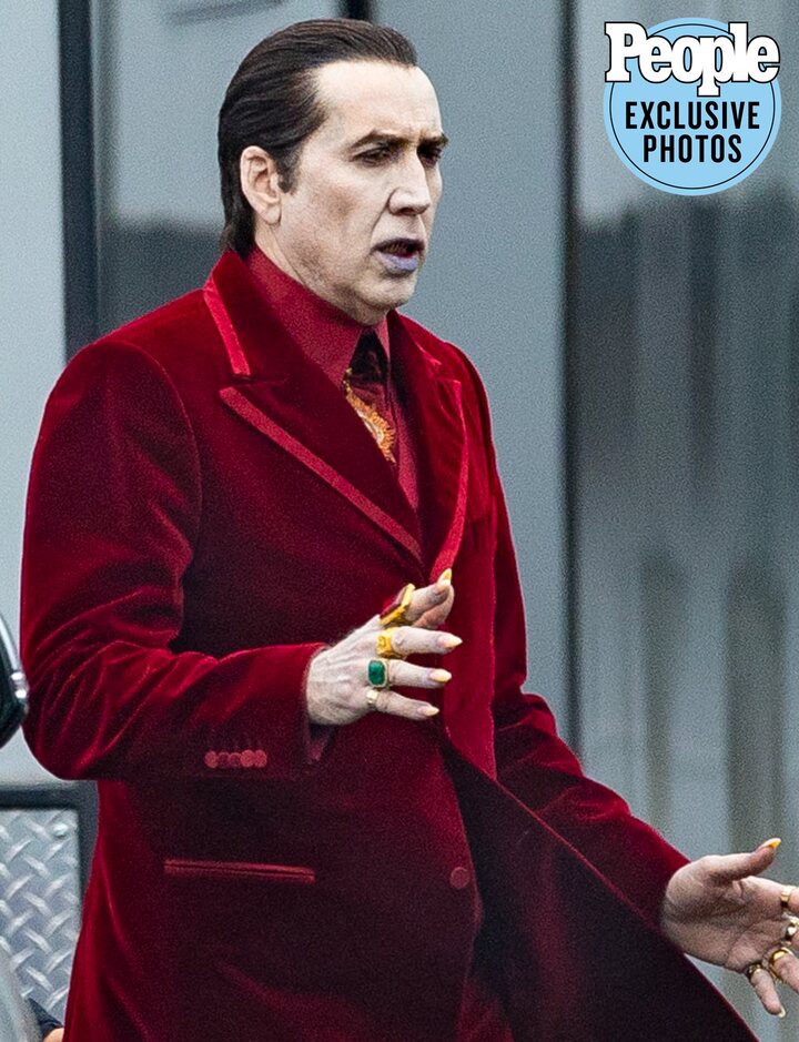 Nicolas Cage en el rodaje de 'Renfield'