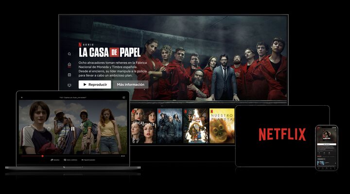 Netflix en varios dispositivos