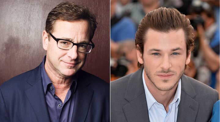 Bob Saget y Gaspard Ulliel