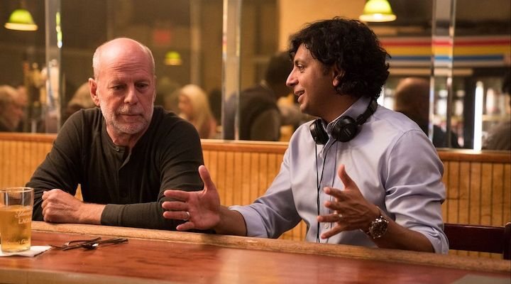 Bruce Willis y M. Night Shyamalan