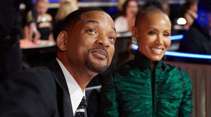 Will Smith y Jada Pinkett Smith en los Oscar 2022