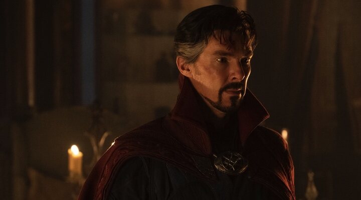 Benedict Cumberbatch en 'Doctor Strange en el multiverso de la locura'