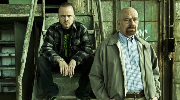  Aaron Paul y Bryan Cranston en 'Breaking Bad'