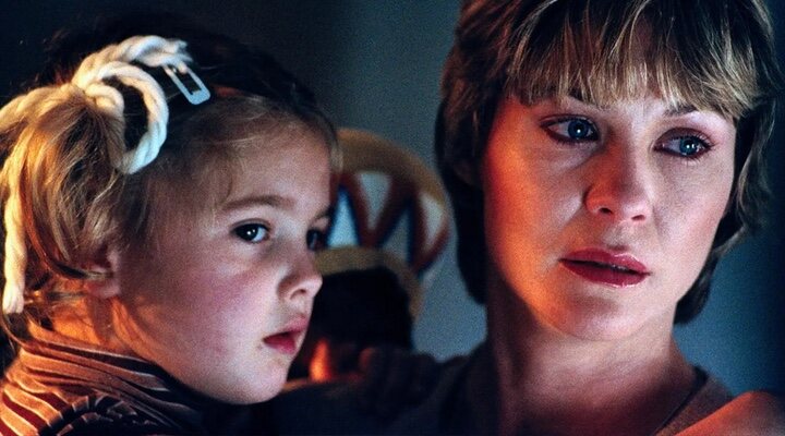 Drew Barrymore y Dee Wallace en 'E.T.'