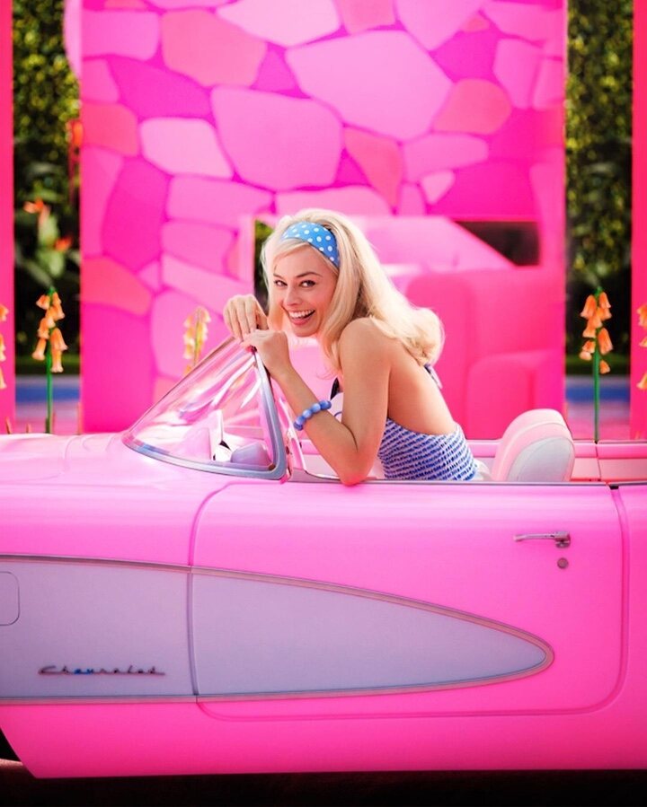 Margot Robbie en la película de 'Barbie'