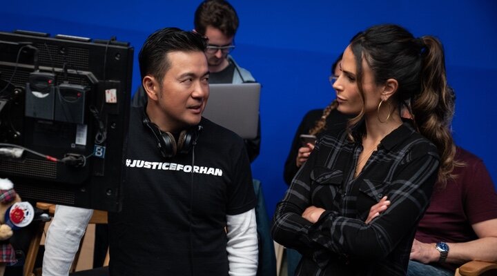  Justin Lin y Jordana Brewster en 'Fast and Furious 9'