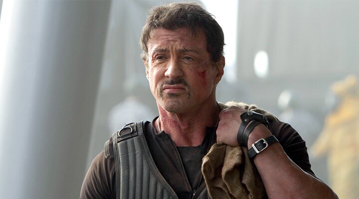 Sylvester Stallone en 'Los mercenarios'