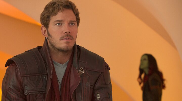 Chris Pratt como Star-Lord en 'Guardianes de la Galaxia Vol. 2'