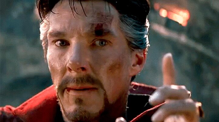 Benedict Cumberbatch como Doctor Strange en 'Vengadores: Endgame'