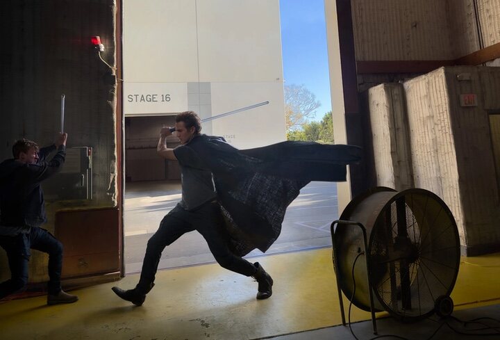  Hayden Christensen entrenando para 'Obi-Wan Kenobi'