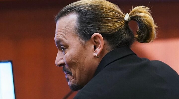 Johnny Depp en el juicio contra Amber Heard