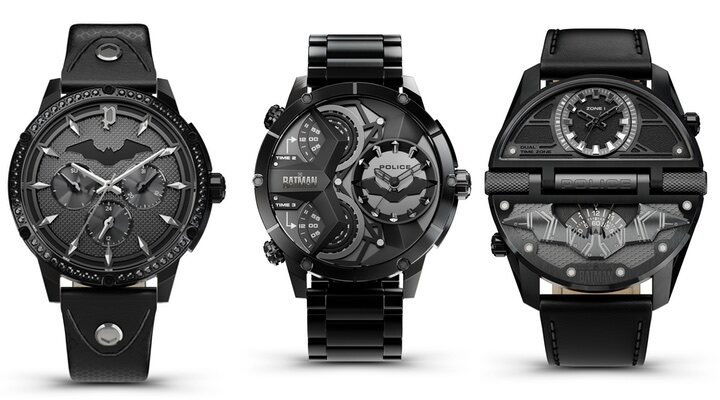 Colección de relojes Police x 'The Batman'