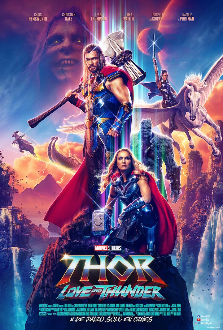 Póster de Thor Love and Thunder