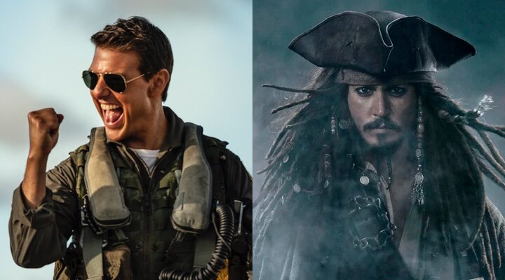 'Top Gun: Maverick' y 'Piratas del Caribe: En el fin del mundo'