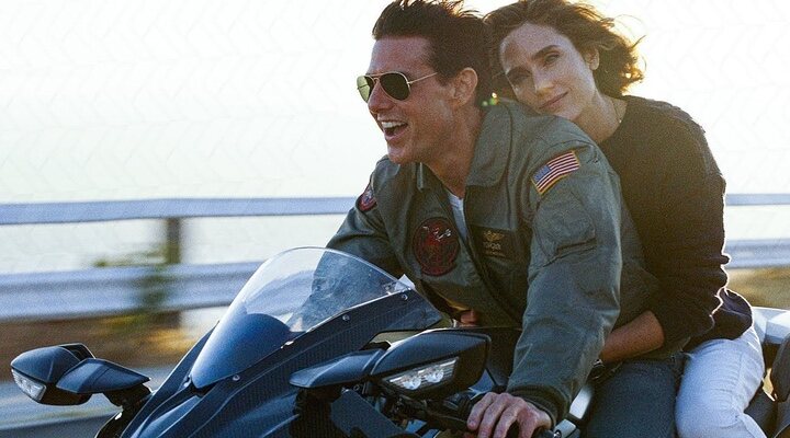  Tom Cruise y Jennifer Connelly en 'Top Gun: Maverick'