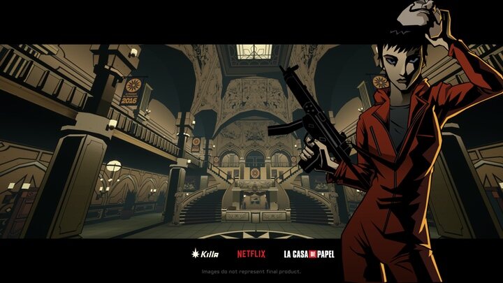  Imagen del juego para móviles de 'La Casa de Papel'