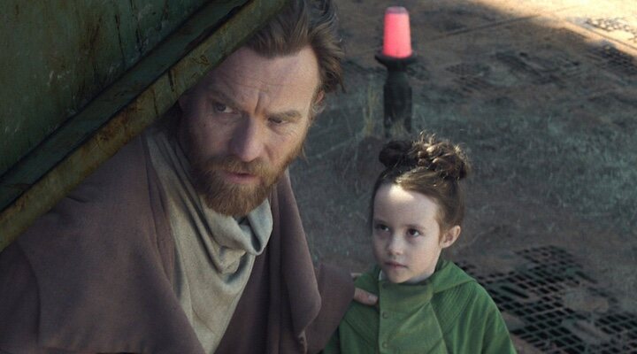  Ewan McGregor y Vivien Lyra Blair en 'Obi-Wan Kenobi'