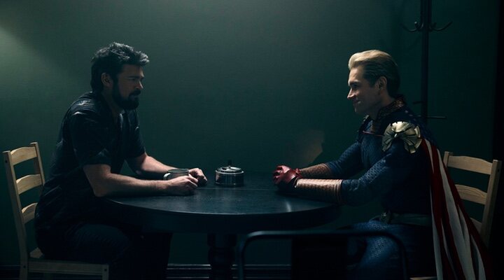  Karl Urban y Antony Starr en 'The Boys'