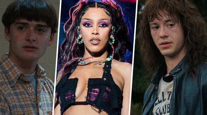  Noah Schnapp, Doja Cat y Joseph Quinn