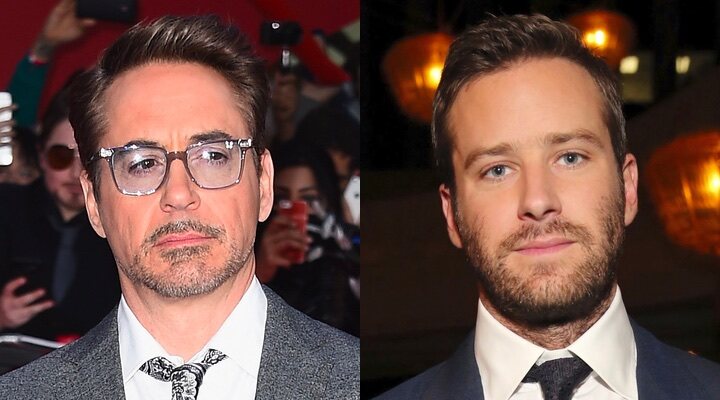 Robert Downey Jr. y Armie Hammer