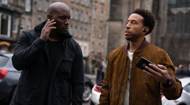  Tyrese Gibson y Ludacris en 'Fast & Furious 9' (2021)