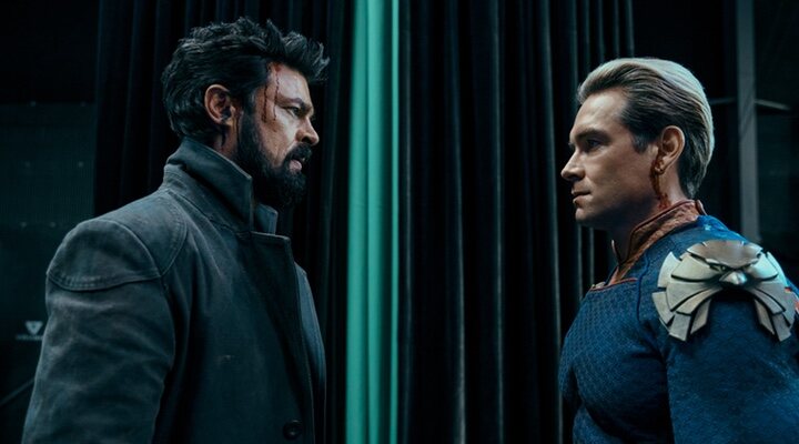  Karl Urban y Antony Starr en 'The Boys'