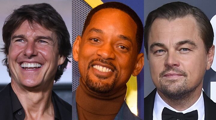 Tom Cruise, Will Smith y Leonardo DiCaprio