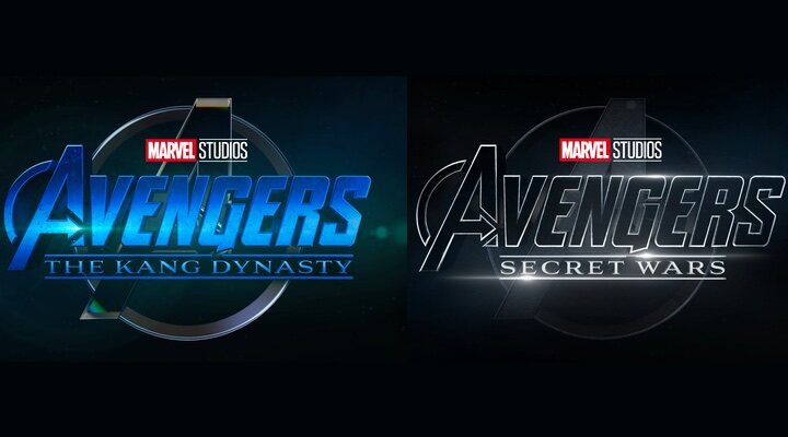 Logos de 'Vengadores: Dinastía de Kang' y 'Vengadores: Secret Wars'