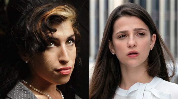 Amy Winehouse y Marisa Abela