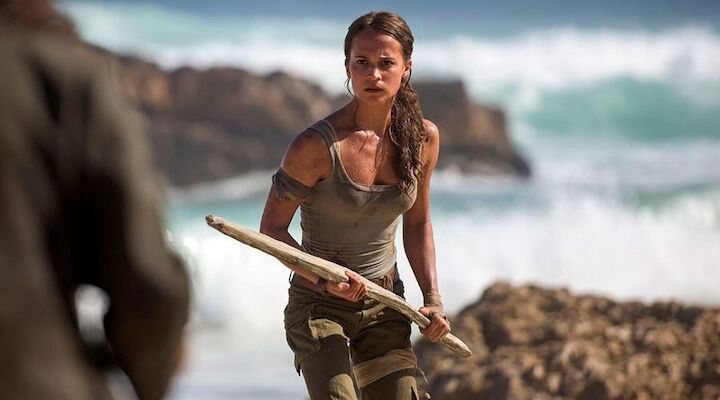 Alicia Vikander como Lara Croft