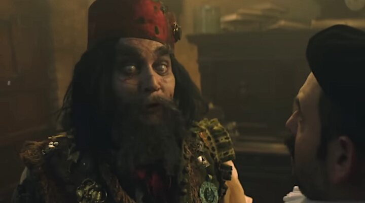 Johnny Depp en el tráiler de 'Sea of Dawn'