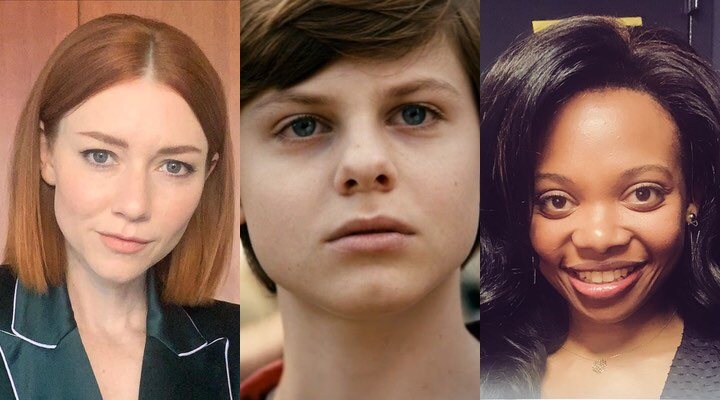 Valorie Curry, susan Weyward y Cameron Crovetti