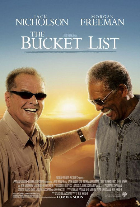 Cartel de 'The bucket list', la nueva película de Rob Reiner