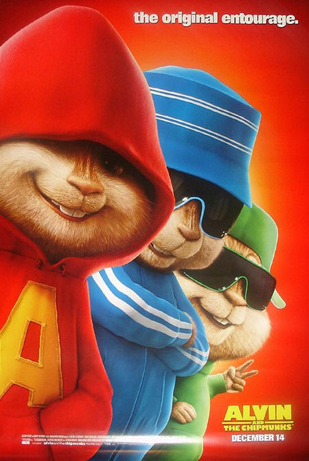 Cuatro nuevos pósters de 'Alvin y las ardillas'