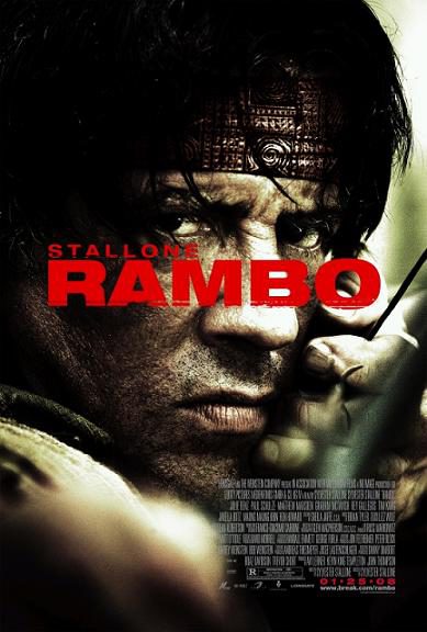 Nuevo cartel de 'John Rambo'. Y ya van tres.