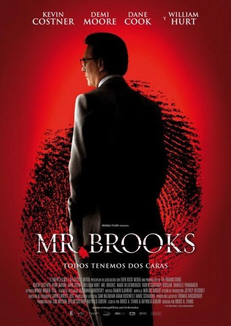 Póster en castellano de 'Mr. Brooks'