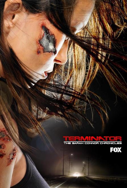 4 carteles de 'Terminator: the Sarah Connor chronicles'