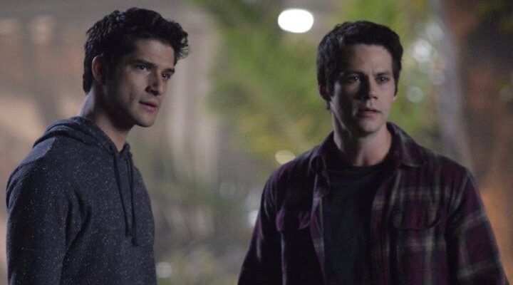 Tyler Posey y Dylan O'Brien en 'Teen Wolf'