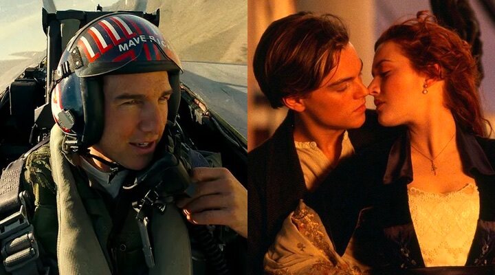 'Top Gun: Maverick' y 'Titanic'