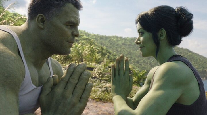  Mark Ruffalo y Tatiana Maslany en 'She-Hulk: Abogada Hulka'