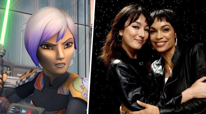  Natasha Liu Bordizzo y Rosario Dawson, protagonistas de 'Ahsoka'