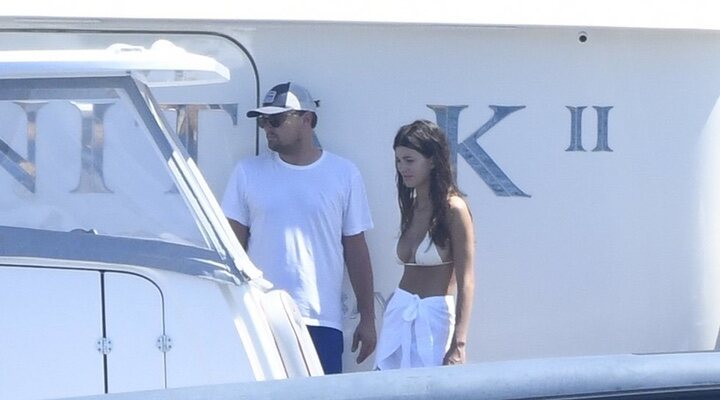  Leonardo DiCaprio y Camila Morrone