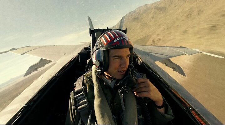  Tom Cruise en 'Top Gun: Maverick'