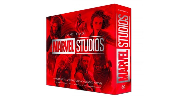 Portada del libro 'La historia de Marvel Studios'