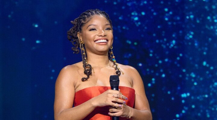 Halle Bailey en la D23 Expo 2022