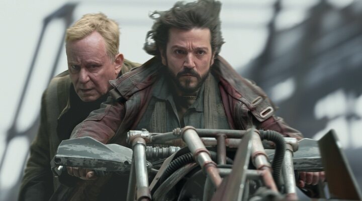  Diego Luna y Stellan Skarsgård en 'Andor'