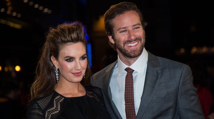 Elizabeth Chambers y Armie Hammer